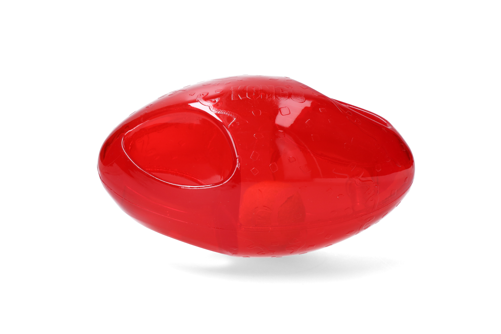 Jumbler ball toy with beeper inside big X assorted colours dog toy