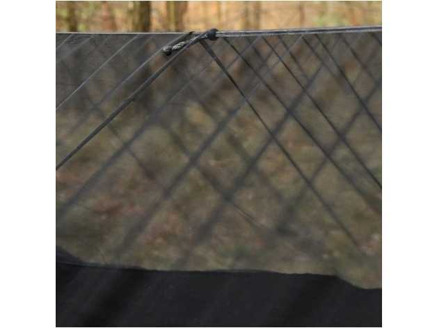 Bear XL camp hammock with mos black