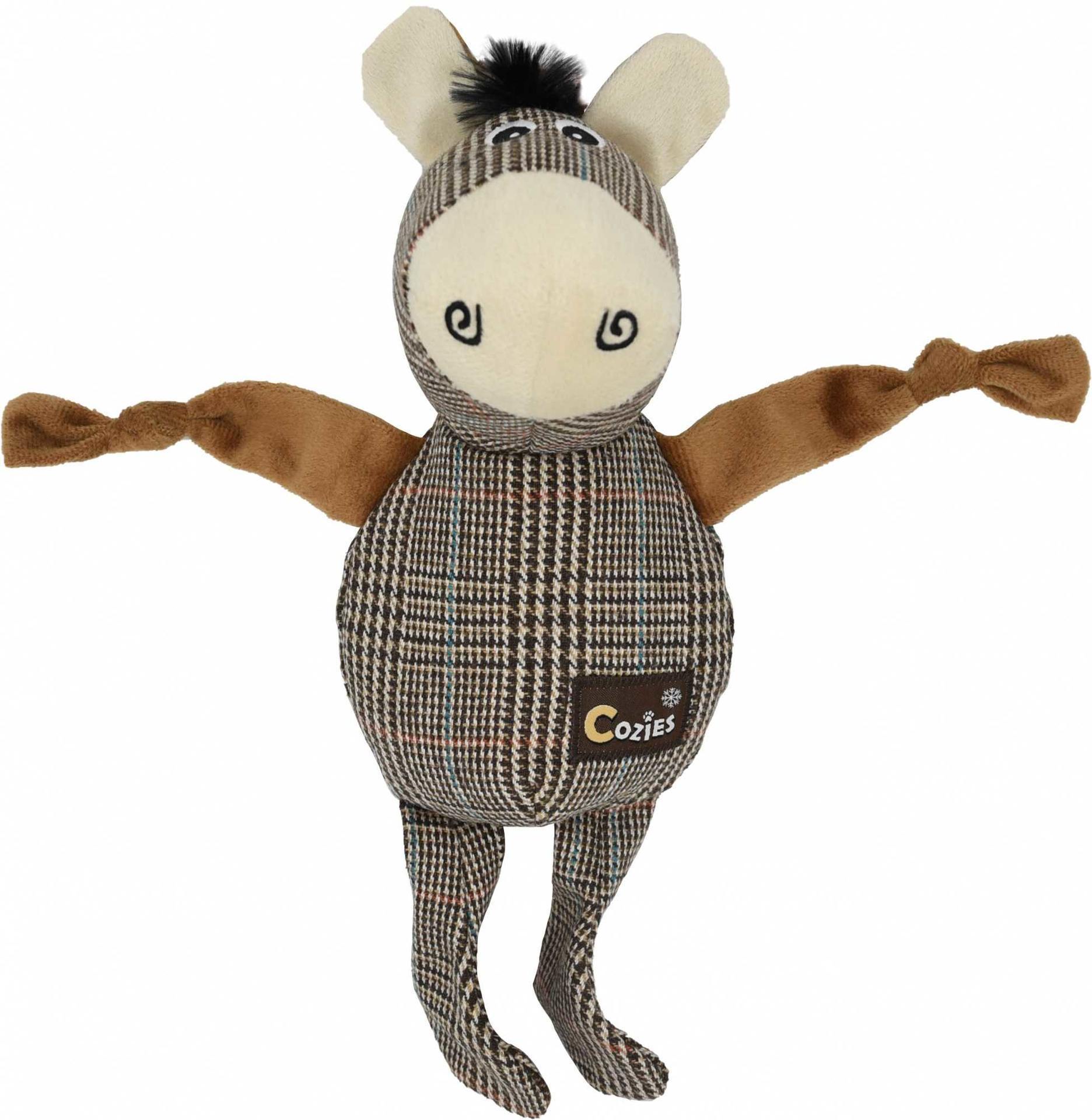 Toy plush checkered ass 33 cm dog toy plush toy