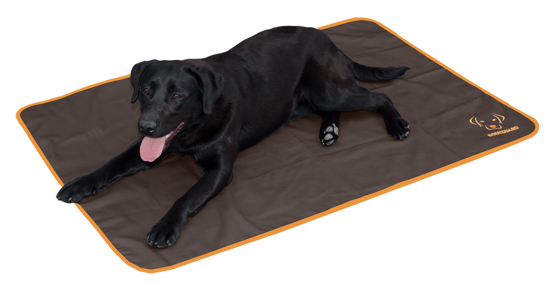 Bodyguard dog blanket brown