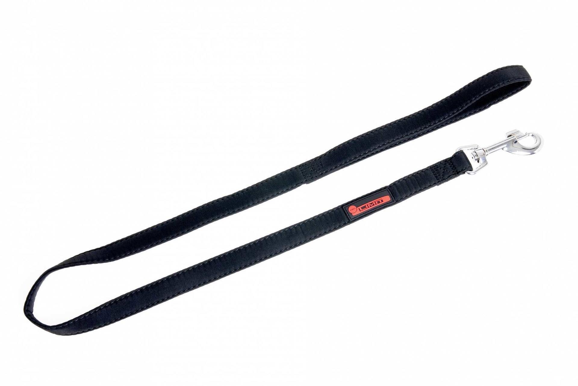 Leash Teflon black 100x2 cm
