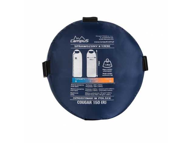 COUGAR 150 sleeping bag for right-handers
