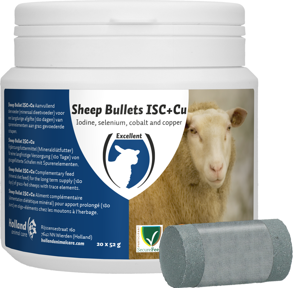 Mineral feed for ewes in the lambing period