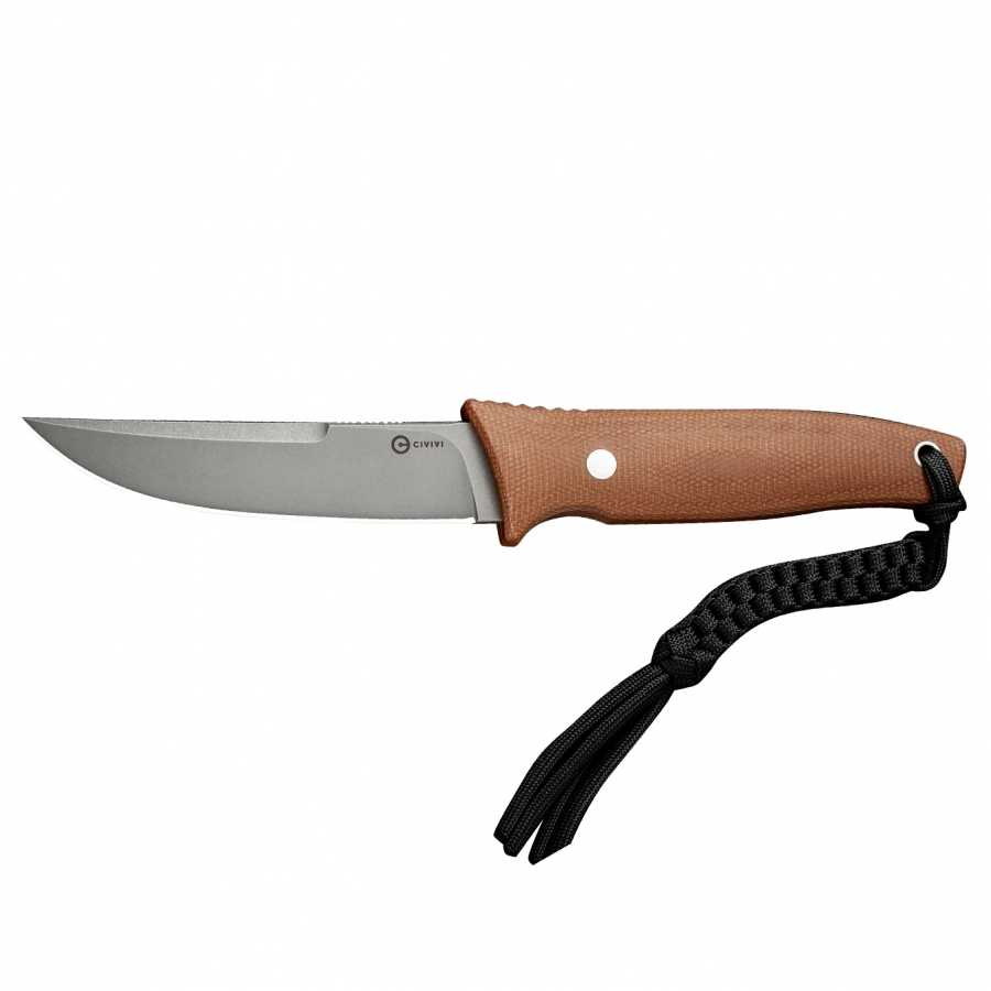 Tamashii fixed blade knife C19046-5 brown
