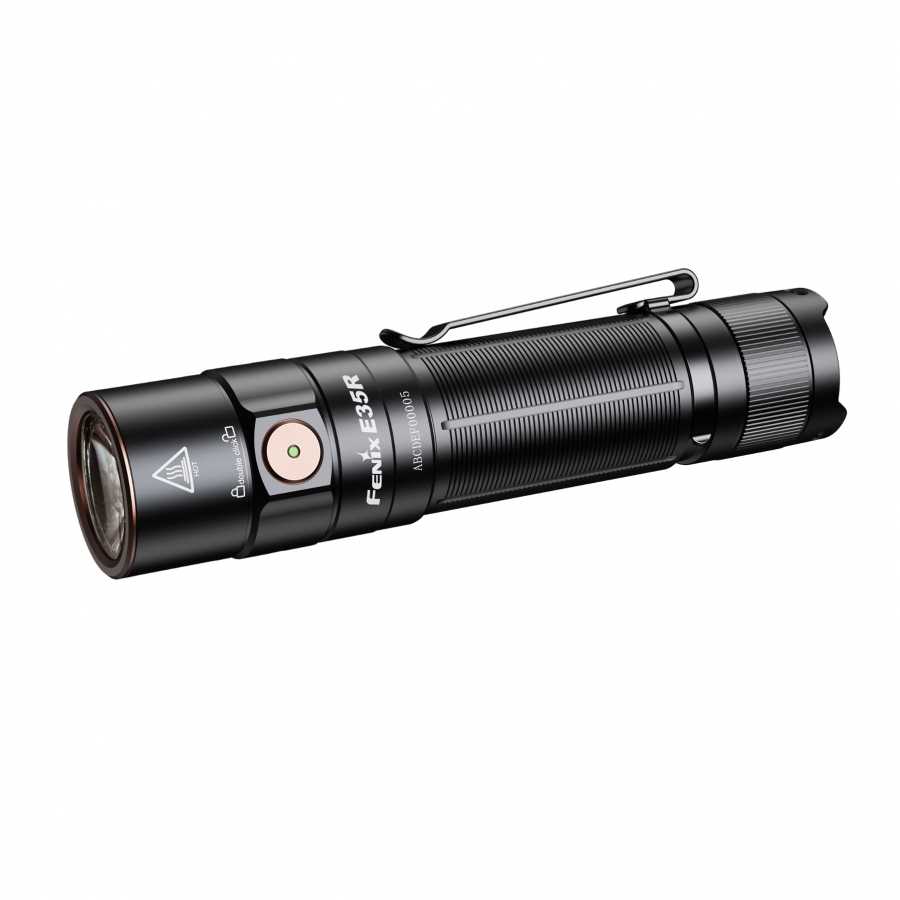 E35R LED flashlight black