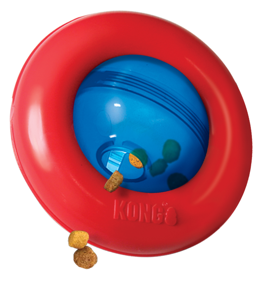 Gyro spinner with reward wall L 9,5 cm x 17,1 cm dog toy