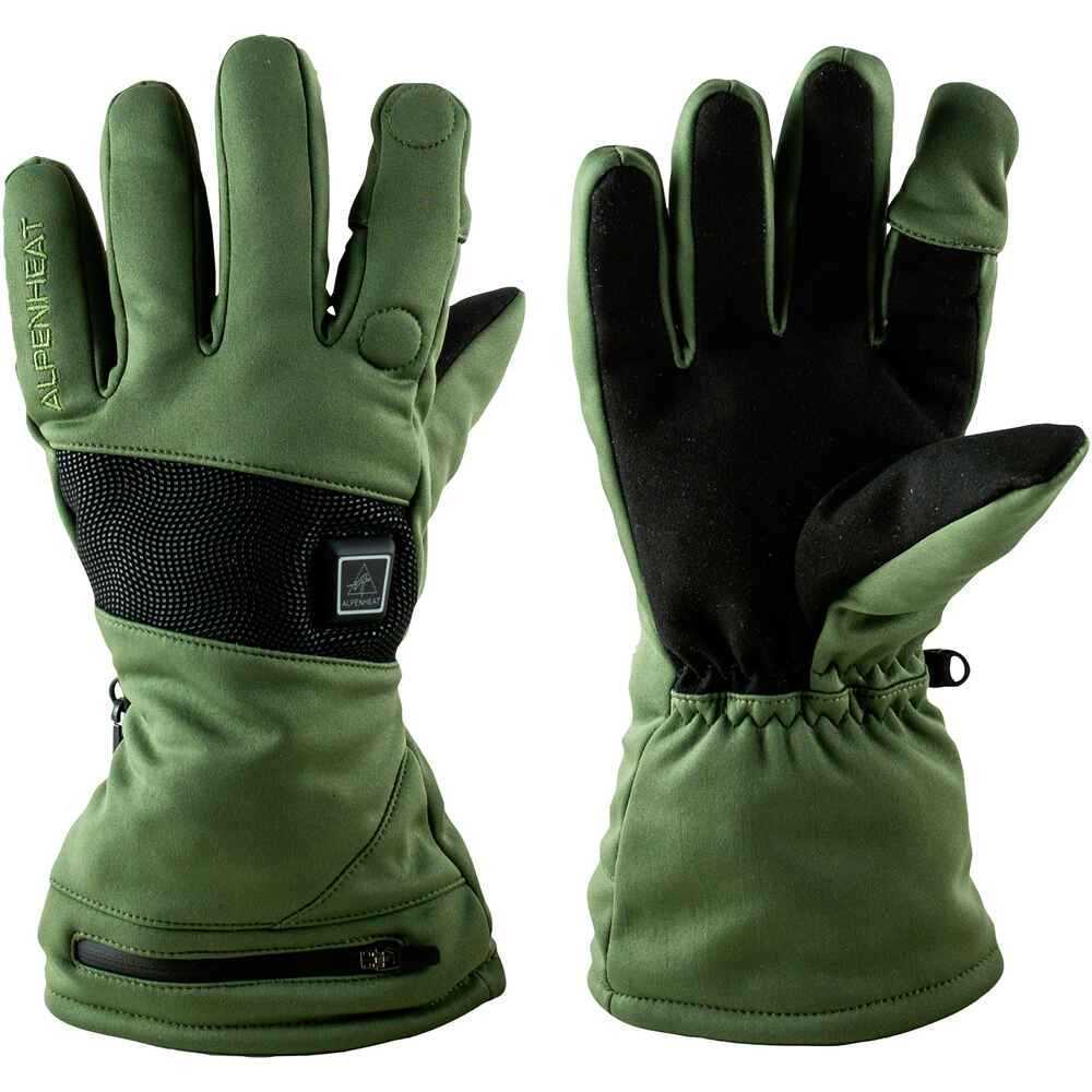 Heatable hunting gloves