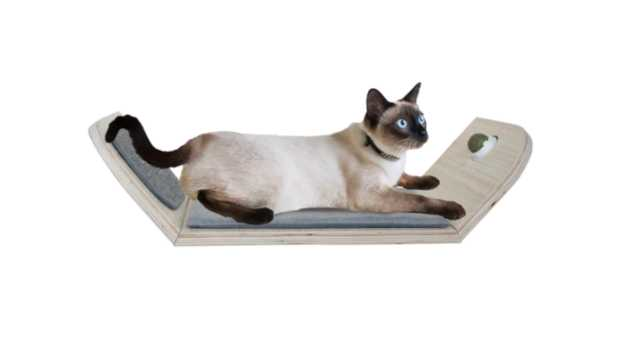 Wall-mountable cat bed up to 23kg