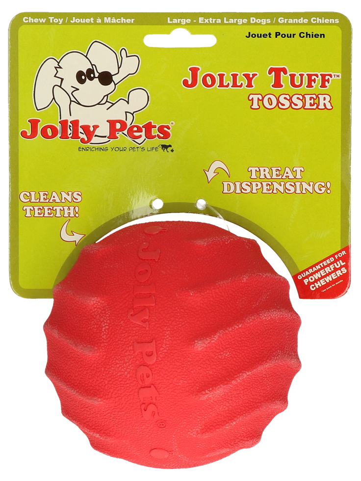 Tuff Tosser 10 cm dog toy. chew toy