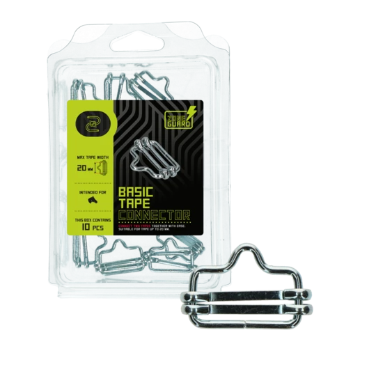 Basic ribbon connector for 20 mm shepherd's pole