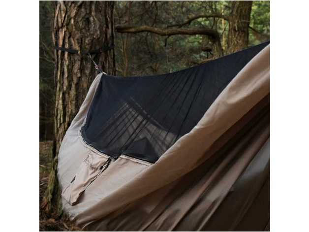 Dragonfly V2 long hammock with mosquito net desert