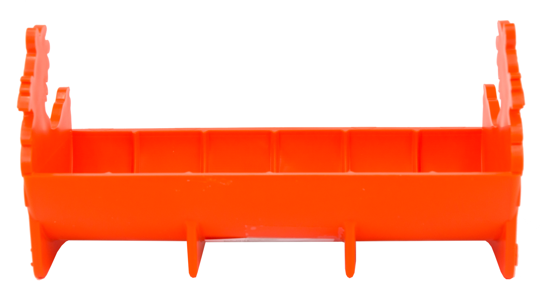 Hentastic trough feeder for feeding jumbo chickens