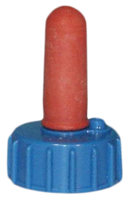 Feeding bottle for lambs with screw cap