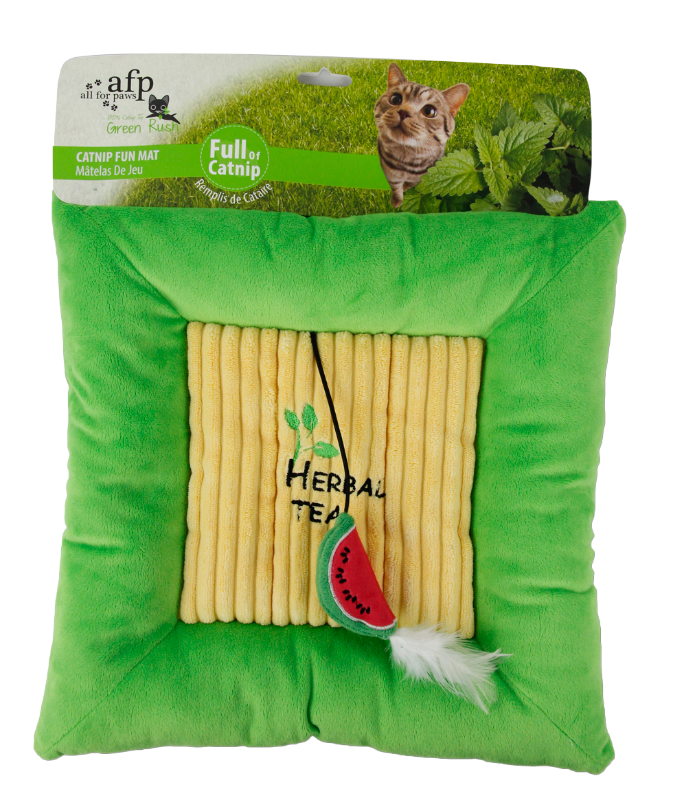 Green Rush - Cat root carpet, cat bed