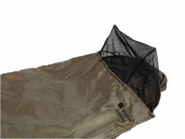 Net bag with mosquito net