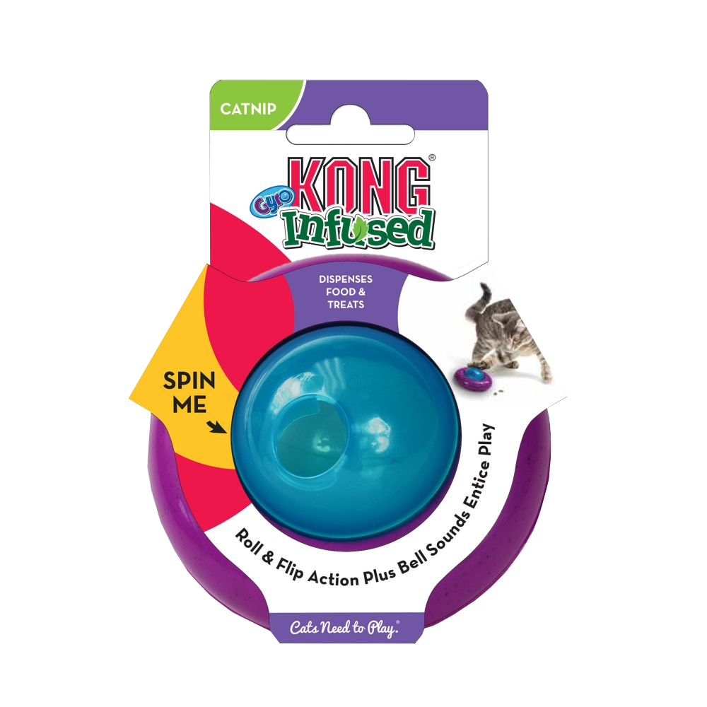 Infused Cat Gyro ball cat toy