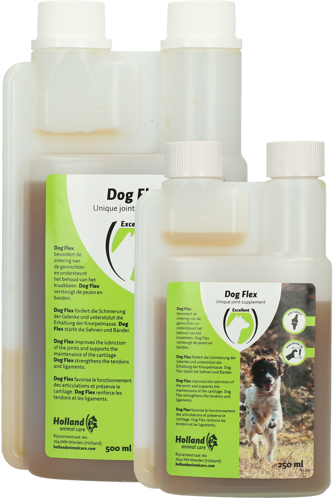 Muscle protection liquid for dogs