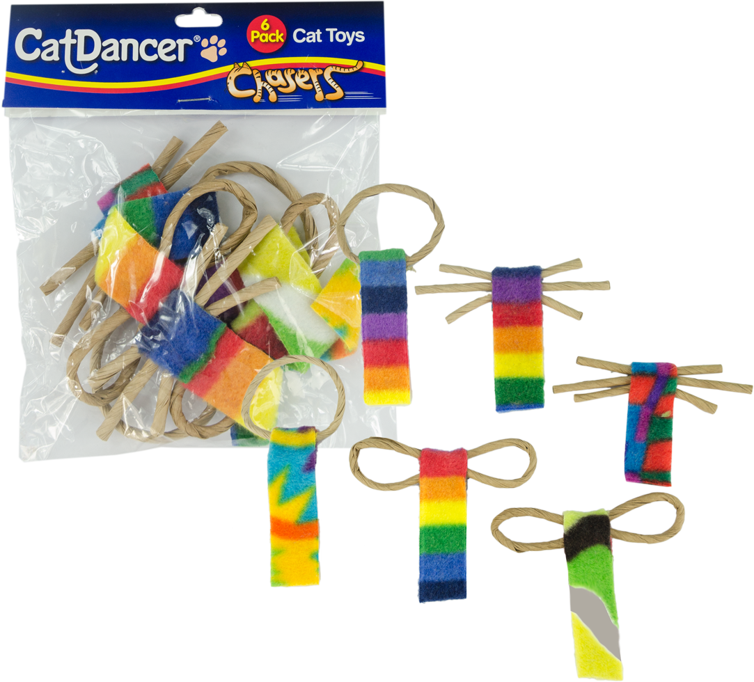 Cat Dancer Chaser 6-Pack cat toy