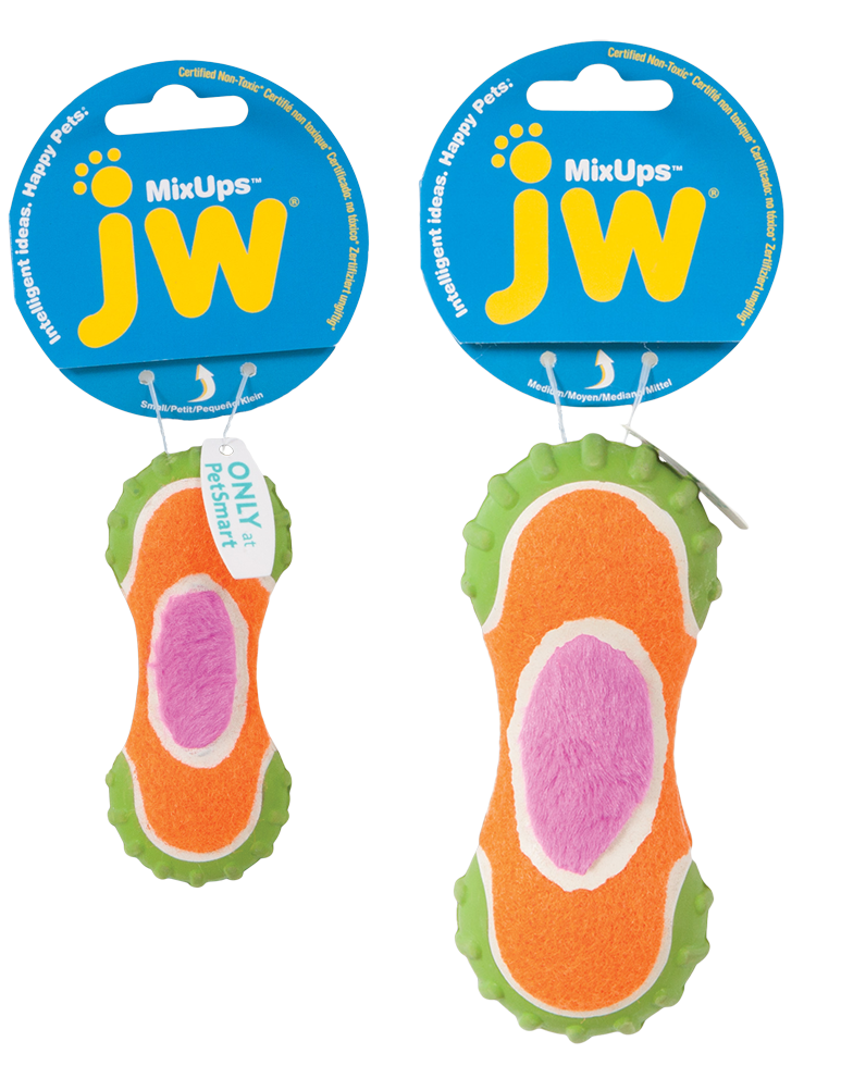 Mixups ribbed dog toy S 10 cm