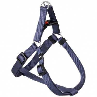Dog harness ziggi blue 2x35-60 cm Basic halter harness