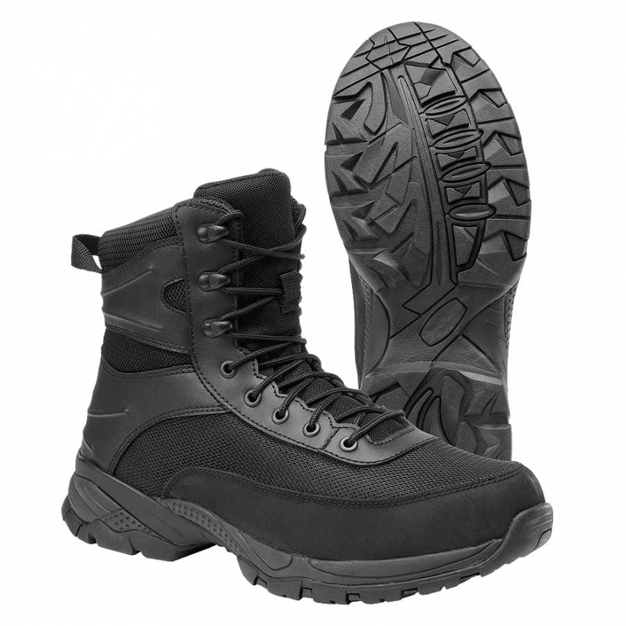 Men's military boots black