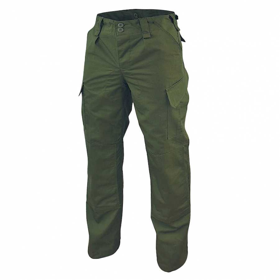 Men's WZ10 ripstop olive green trousers