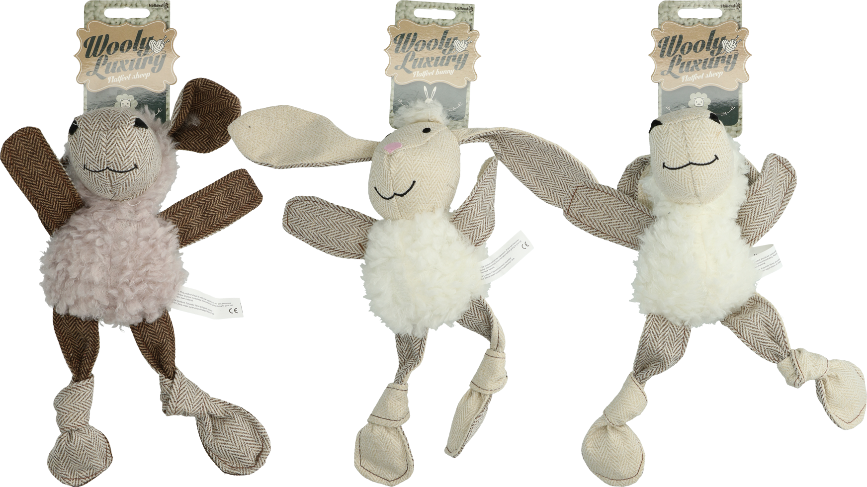 Flat grey sheep dog toy plush