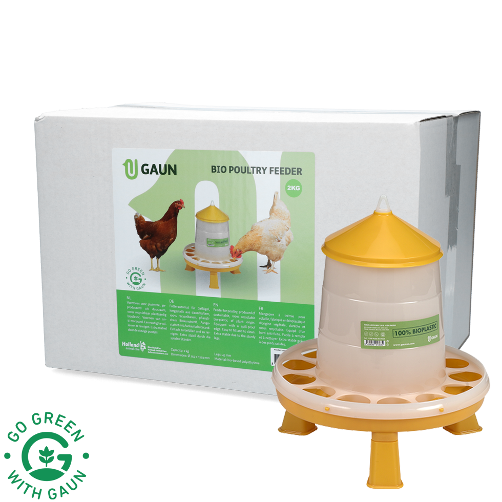 Poultry feeder 2 kg Bio green lemon with foot