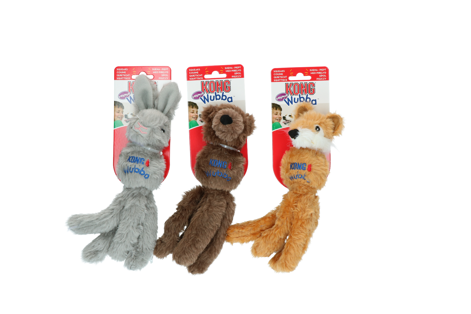 Wubba Friends assorted S EU dog toy plush