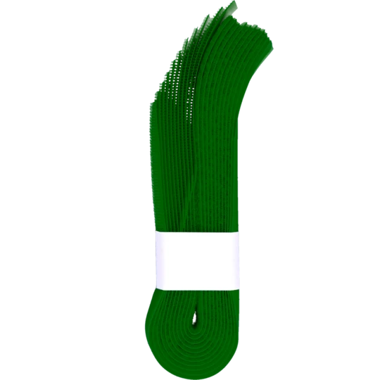 Green leg strap with velcro for cattle