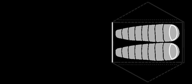 Boulder 2, 2-person hiking tent