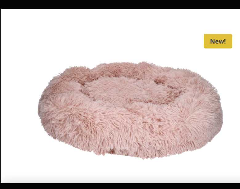 Plush dog bed XL