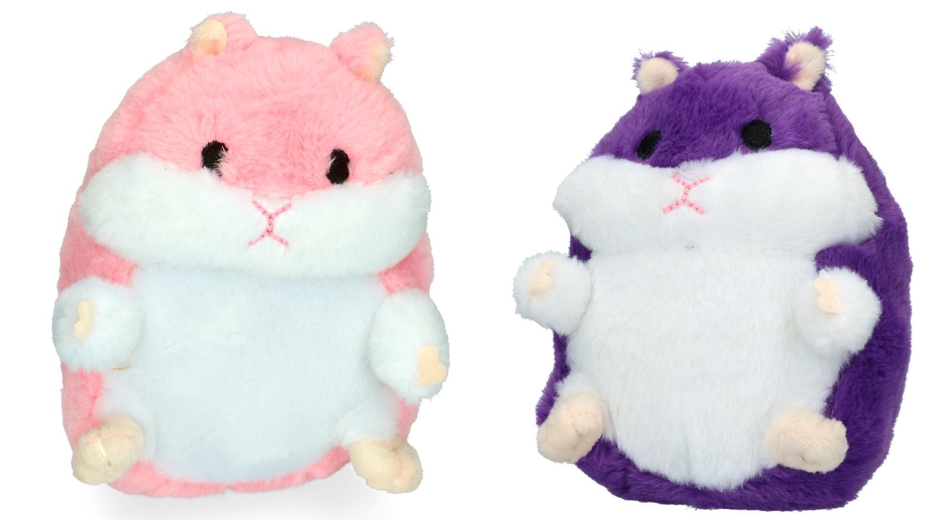 Big fat hamster pink dog toy