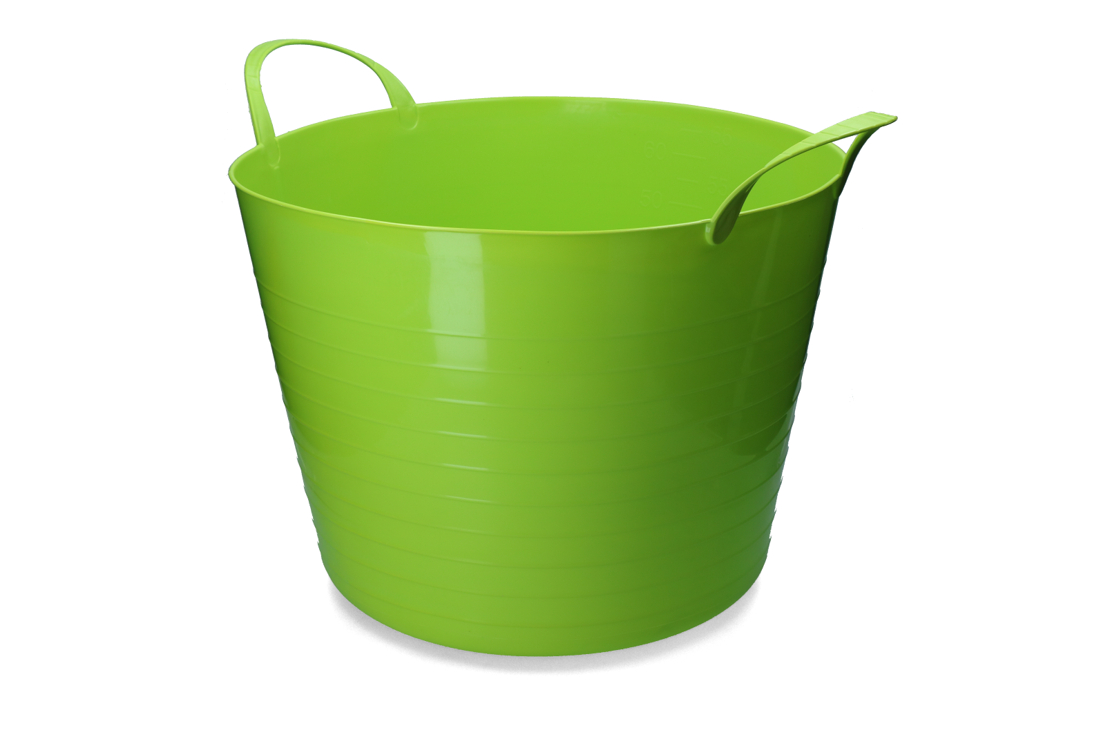 V Trug Flexi trough lime green color 65 l barn livestock feeding drinking technology