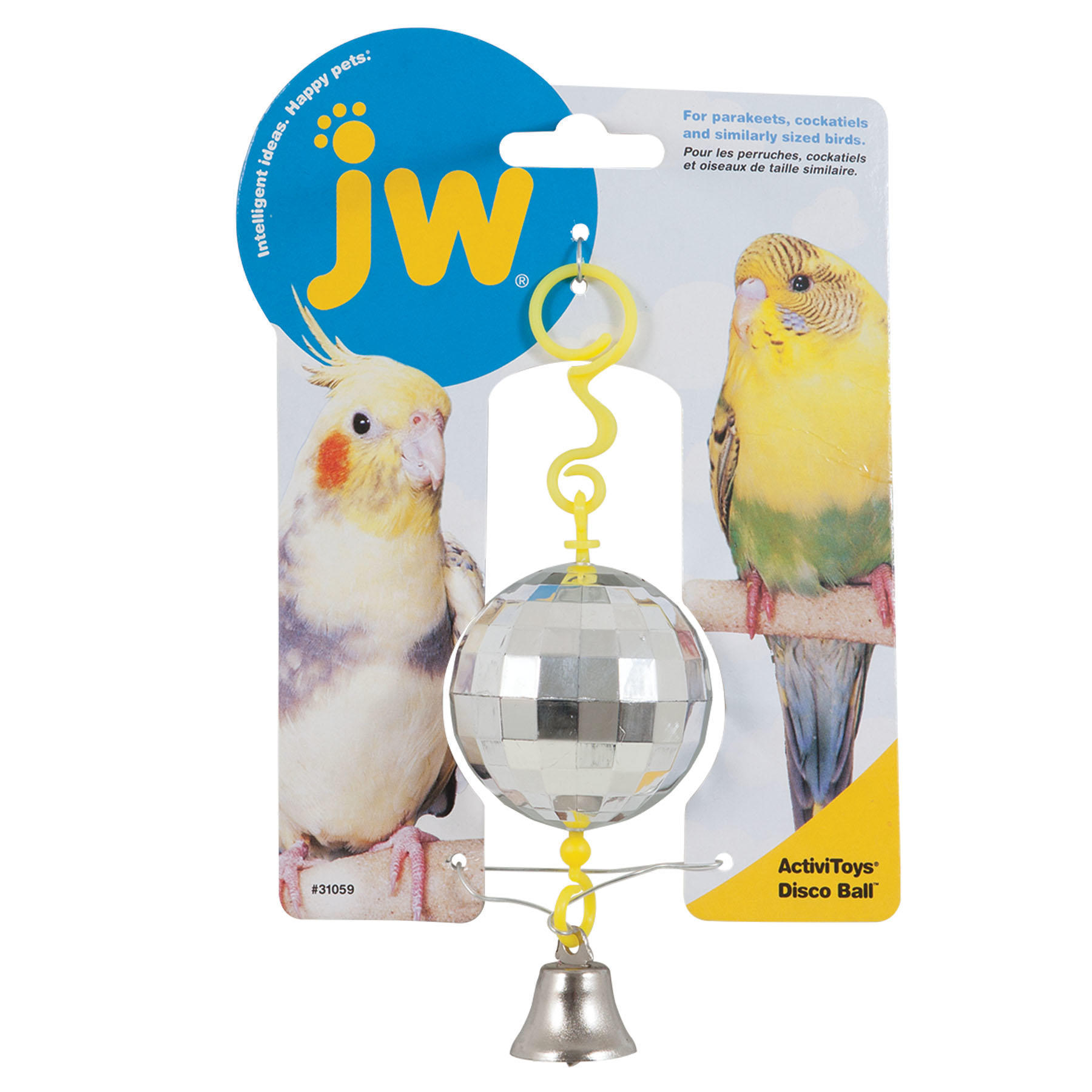 Activitoy Disco Ball bird parrot toy
