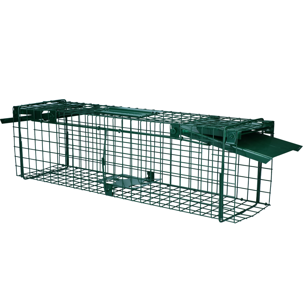 trap against rat 65x17x20cm grey barn pest control live catching traps