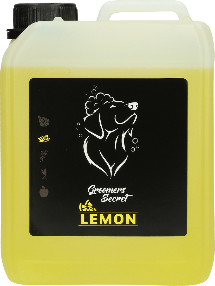 Lemon scented, powerful cleansing shampoo pump