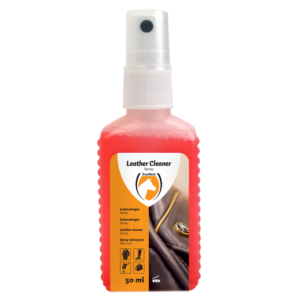 Leather cleaning spray
