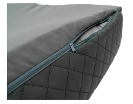 Black S size dog bed