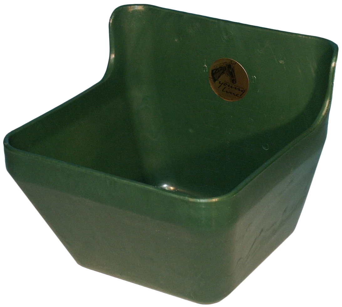 feed trough square 16 litre barn livestock feeding feeding drink technology