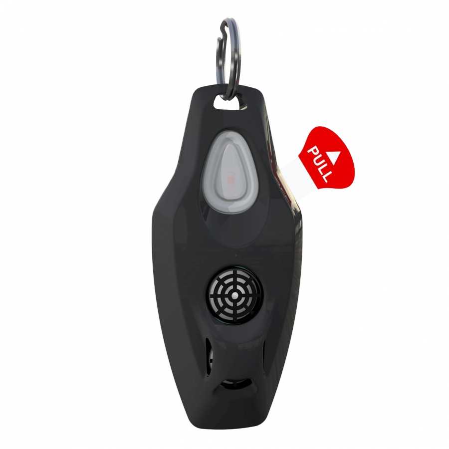 Ultrasonic tick repellent Black