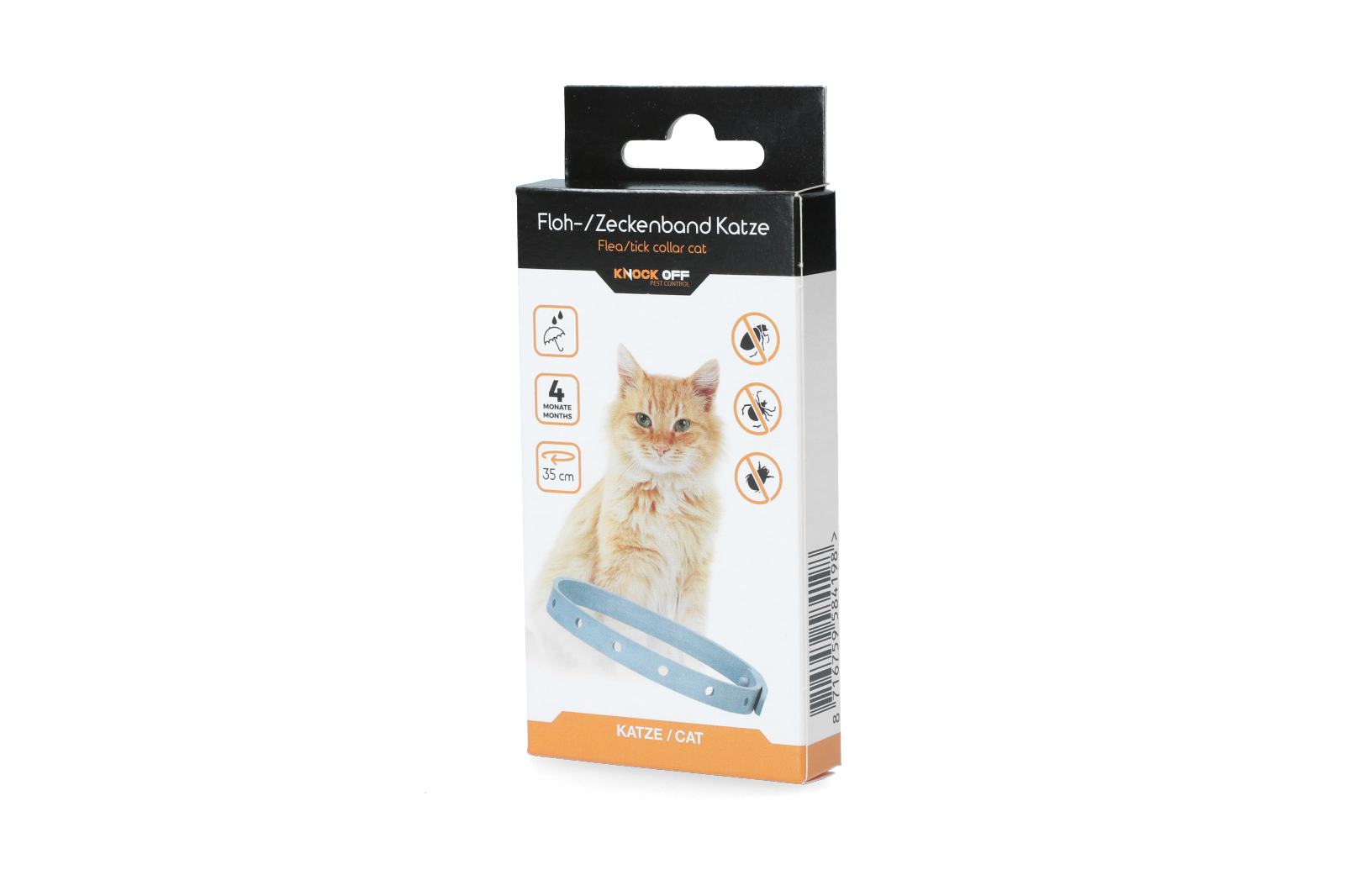 35 cm cat GE ENG, cat tick, flea collar