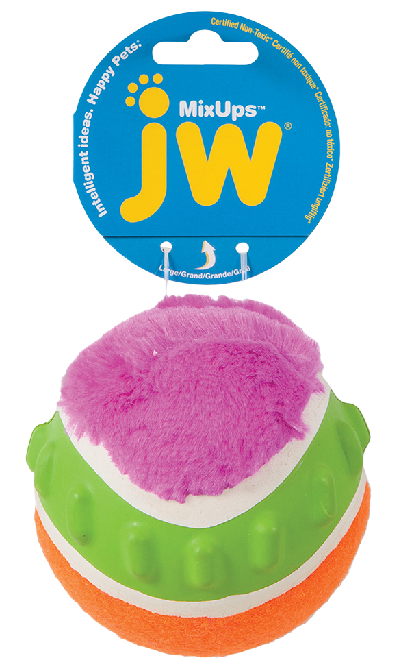 Mixups ribbed ball L 10 cm dog toy